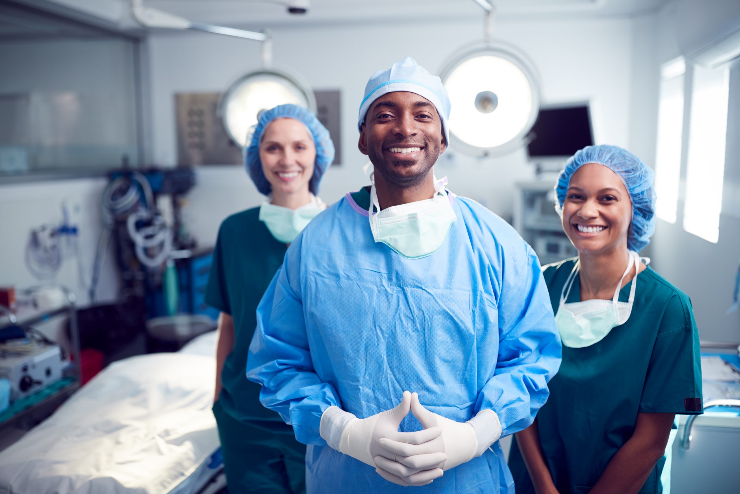 Anaesthetist Surgeon Team